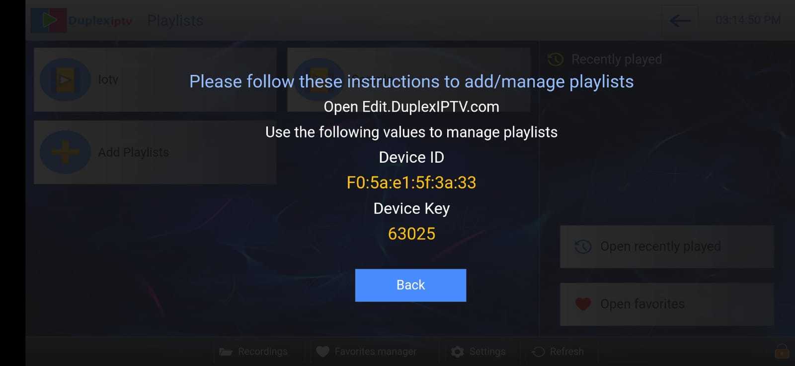 duplex iptv m3u kurulum